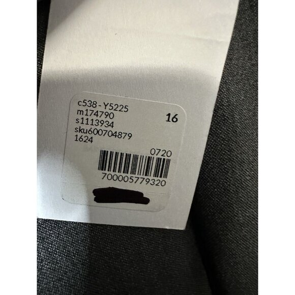 Lane Bryant The Allie Stretch Skinny Crop Pants Gray Size 16 - Picture 4 of 10